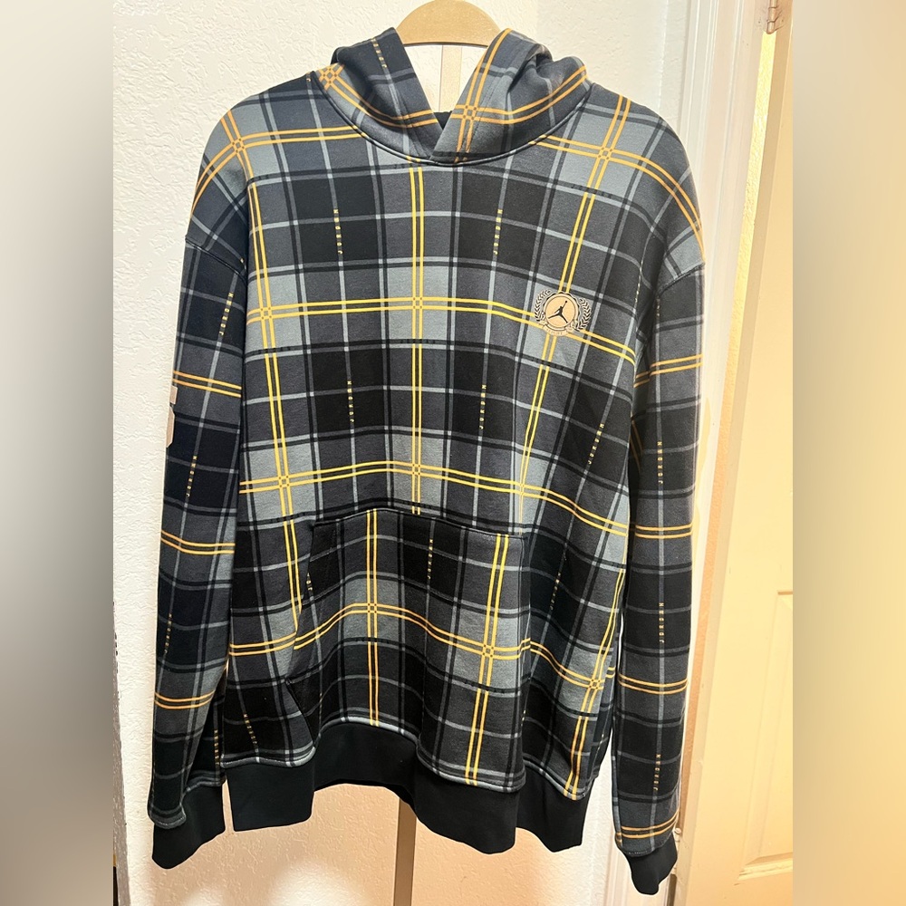 Men’s Jordan Plaid Pullover Hoodie